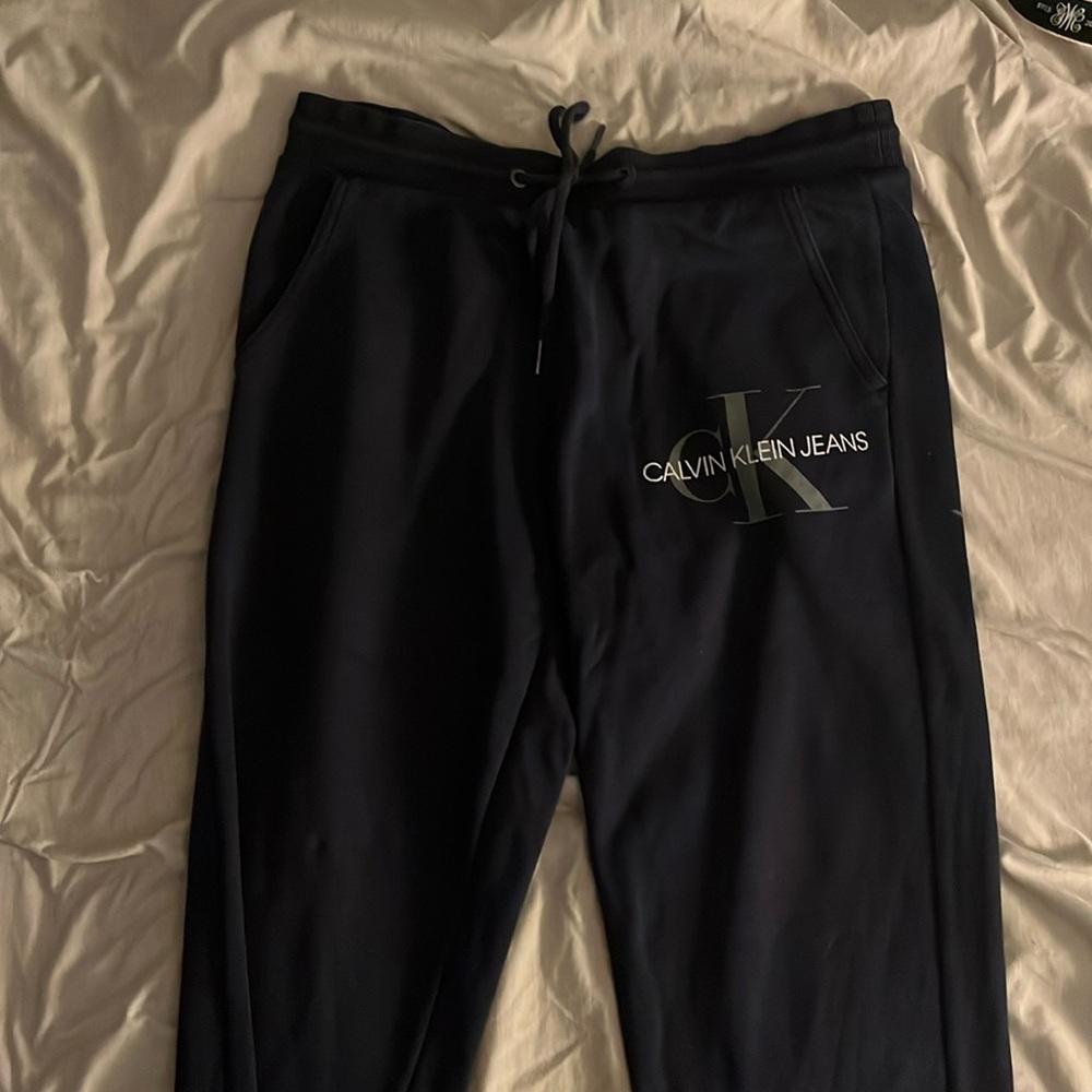 Navy CK Jeans Joggers